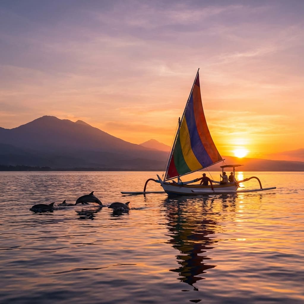 Lovina: Dolphin Watching, Swimming and Snorkeling